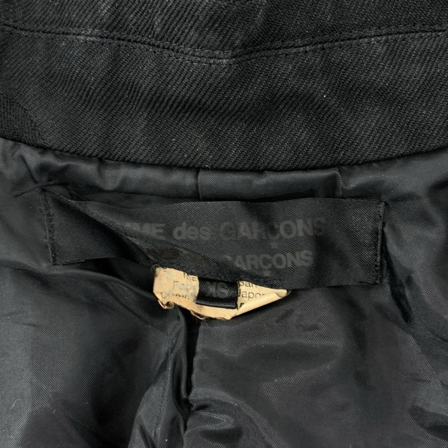 COMME des GARCONS / コムコム ポリエステル縮絨 ドット ラウンド