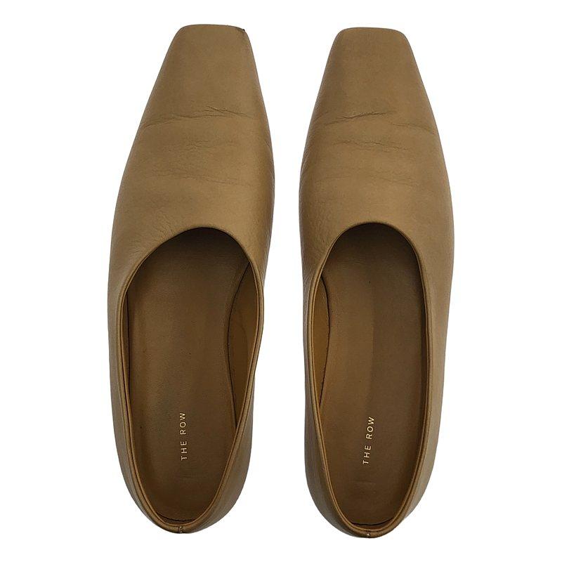 THE ROW（ザ ロウ） | SQUARE TOE PUMP スクエアトゥ フラットパンプス