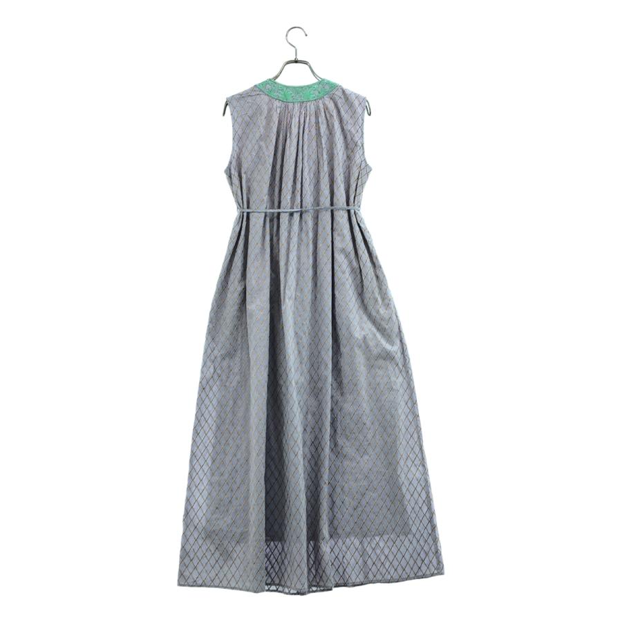 k*o様 ⋆美品.*＊ヌキテパ コットン ダイヤ チェック エンブロイダリー ド ne Quittez pas / ヌキテパ Dia Check Print EMB Dress コットン