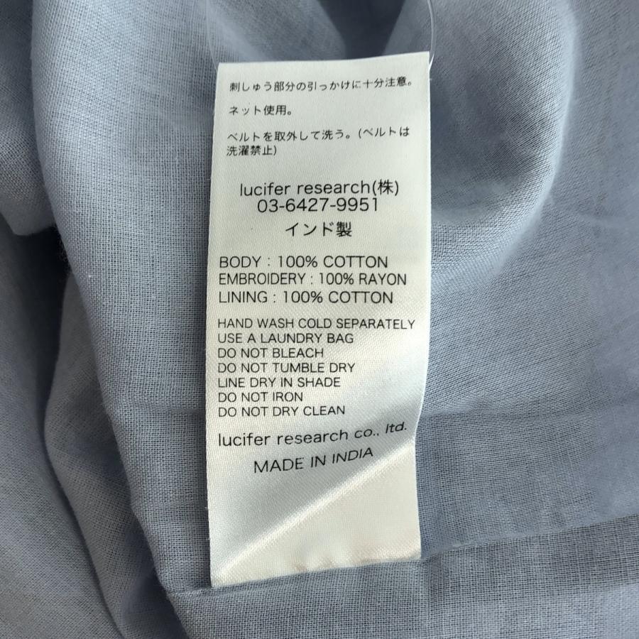 ne Quittez pas / ヌキテパ Dia Check Print EMB Dress コットン