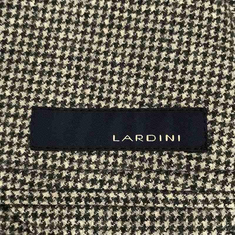 LARDINI / ラルディーニ | ウール 千鳥格子 3Bシングルテーラード ジャケット | 52 | グレー / ブラック | メンズ｜kldclothing｜05