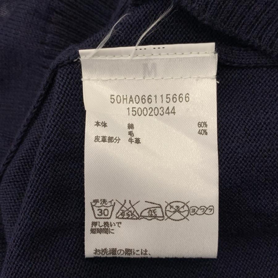 Maison Margiela（メゾンマルジェラ） エルボーパッチ Vネック ニット