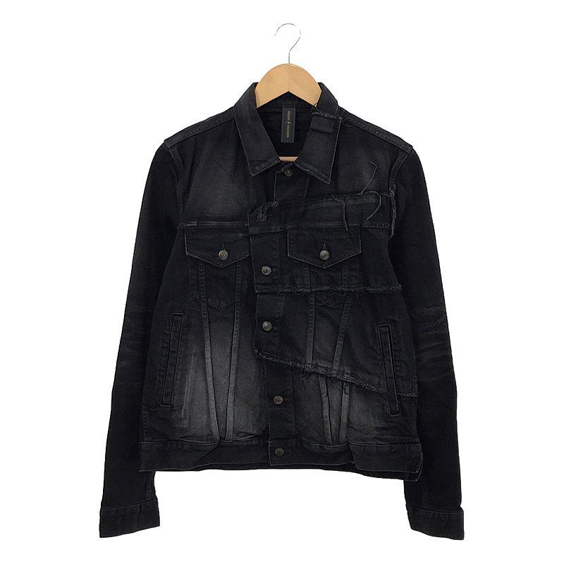 ミハラヤスヒロ デニム ドッキング ジャケット Gジャン メンズ44