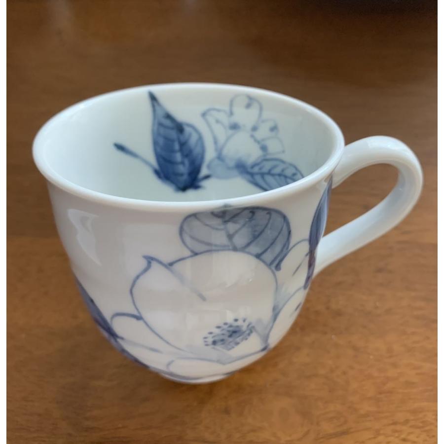 驚きの安さ マグカップ 九谷焼 九谷ブランド 植物のイラスト コップ Rakuten Turningheadskennel Com