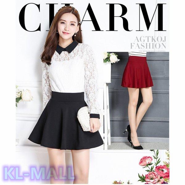 フレアスカート スカート ミニスカート Kl フレアミニスカート ボトムス レディース おしゃれ 春 秋 コーデ インナーパンツ付き Klskl65 Kl Mall 通販 Yahoo ショッピング