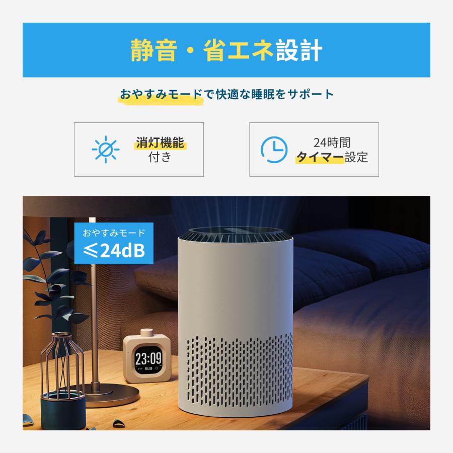 ❤️50畳対応❤️空気清浄機 PM2.5自動検知 花粉対策 アロマ対応 新品 Amazon.co.jp: 空気清浄機 小型 【50畳対応・花粉対策】 強力