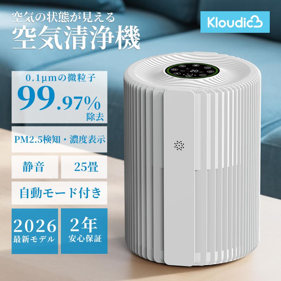 【クーポンで6180円】空気清浄機 AI自動 花粉対策 風量自動調整 小型 卓上 5段階 静音 省エネ 脱臭 除菌 タバコ ベット タイマー ウイルス　カビ取り　PM2.5