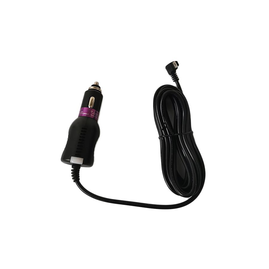 シガーソケット配線 miniUSB 電源ケーブル 3.5m 12V/24V 輸入車