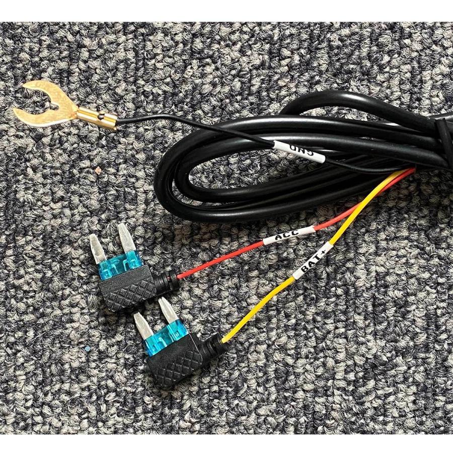 ドライブレコーダー 常時電源ケーブル MiniUSB145方式 DVR-R21S、R19