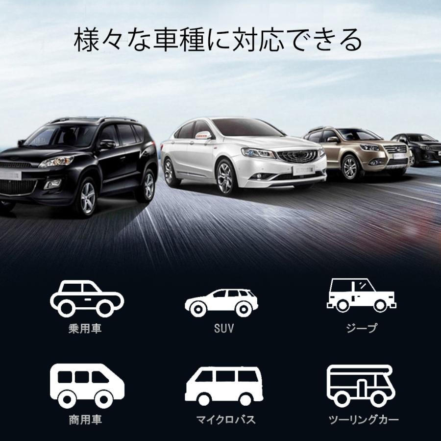 タイヤ空気圧センサー C280 タイヤ空気圧モニター タイヤ空気圧監視システム TPMS 空気圧 温度 リアルタイム監視 計測 ソーラー充電 USB充電 技適 1ヶ月保証 |  | 05