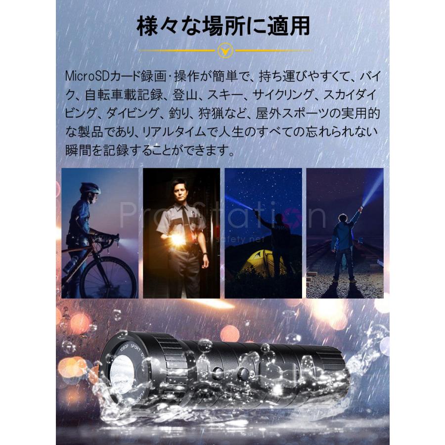 ドライブレコーダー懐中電灯式 Ledライト付き 0万画素 自転車 バイク スポーツカメラ マルチ機能カメラ高速撮影対応 事故やトラブルの証拠映像に 1ヶ月保証 Y Kmサービス 通販 Yahoo ショッピング