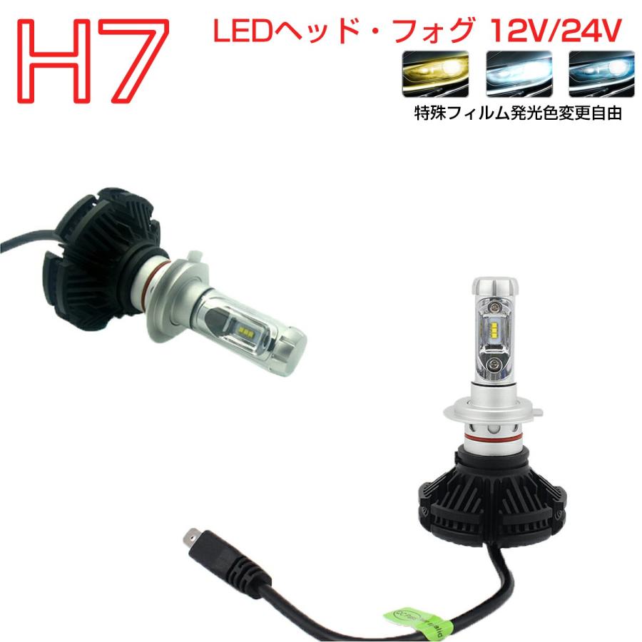 PORSCHE用の非純正品 911 H14〜H16 996 ヘッドライト(LO)[H7] LED H7 2個入り 12V 24V 6ヶ月保証｜km-serv1ce