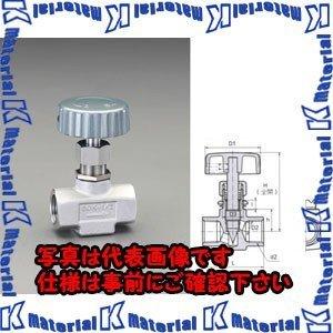 【代引不可】【個人宅配送不可】ESCO(エスコ) Rc 1/8" ニードルバルブ(ステンレス製) EA470CM-1 [ZES011725]