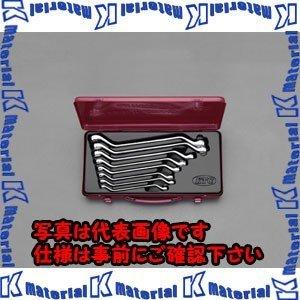 【代引不可】【個人宅配送不可】ESCO(エスコ) 10本組/5.5-27mm 両口めがねレンチ EA616DF-2 [ZES023946]