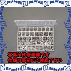 【代引不可】【個人宅配送不可】ESCO(エスコ) M2- M6 皿頭小ねじ・ナット・ワッシャーセット(真鍮製) EA949AE-34 [ZES056438]