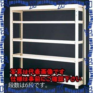 【代引不可】【個人宅配送不可】ESCO(エスコ) 1550x868x1800mm/300kg/６段 スチール棚 EA976AJ-150C [ZES066800]