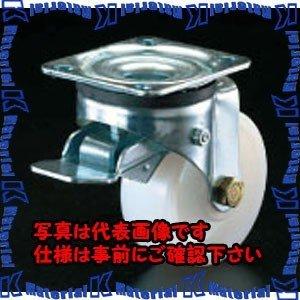 【代引不可】【個人宅配送不可】ESCO(エスコ) 100mm キャスター(自在金具・前輪ブレーキ付) EA986HM-2 [ZES069747]