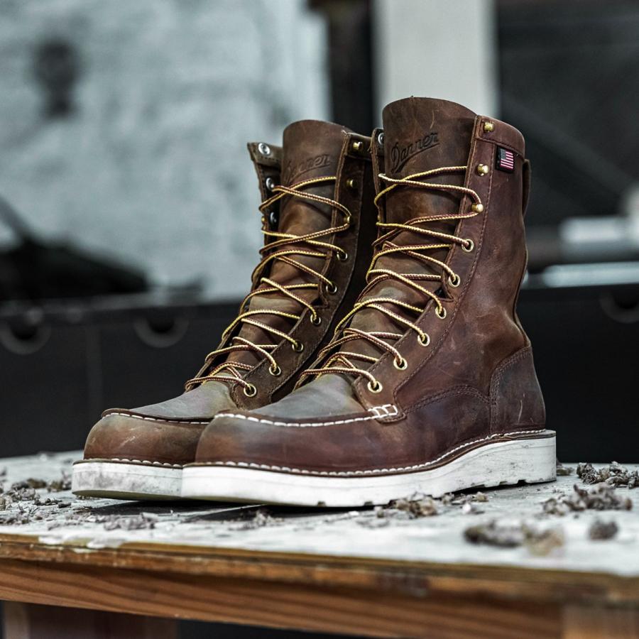 Danner（ダナー） ブーツ DANNER Bull Run Moc Toe 8 Tobacco ブルラン