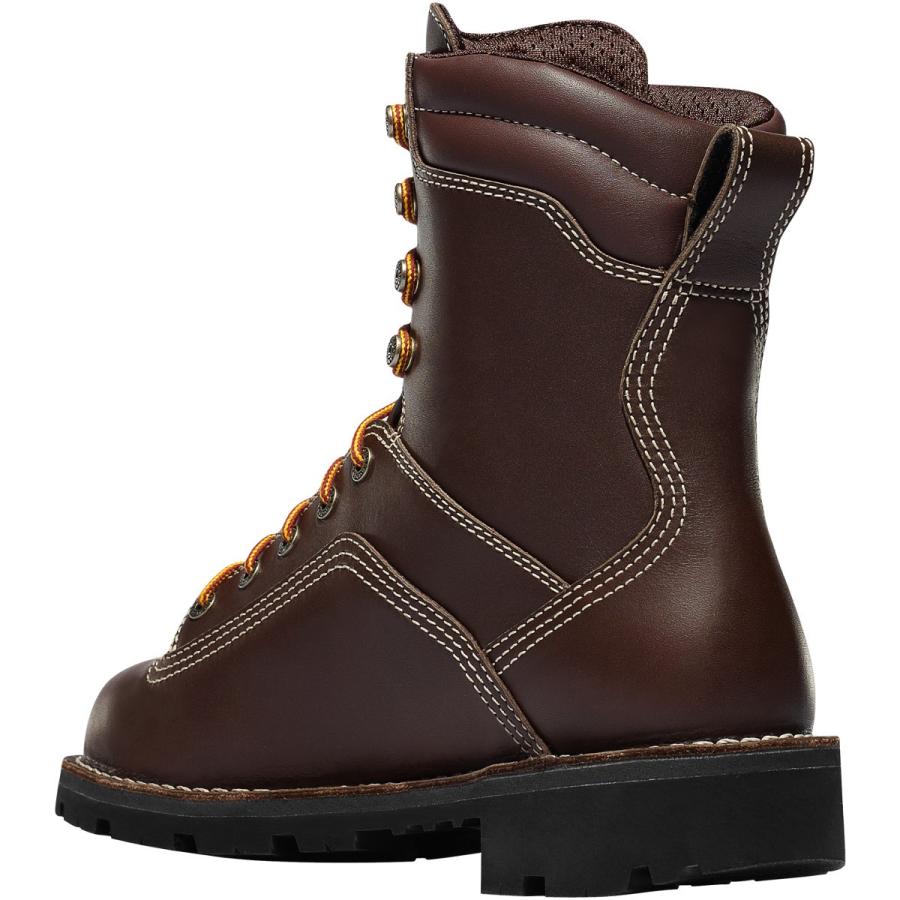 ダナーワークブーツ DANNER Quarry USA Brown Alloy Toe 17307 | Danner | 02