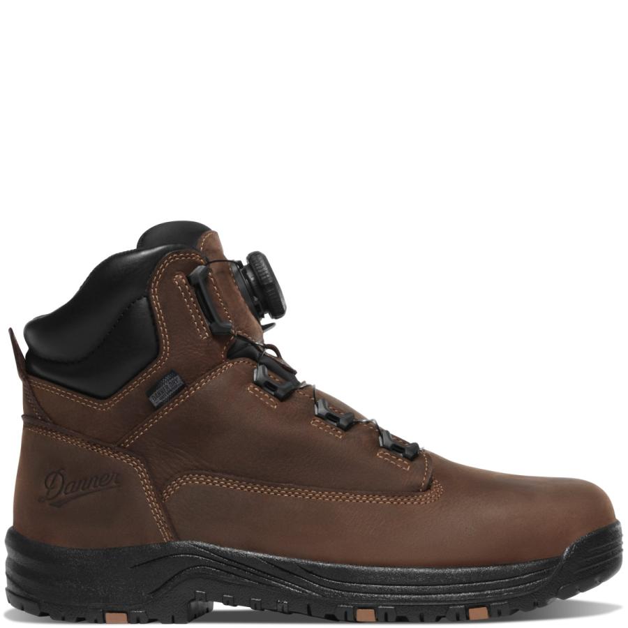 Danner（ダナー） ワークブーツ Danner Caliper BOA Brown Aluminum