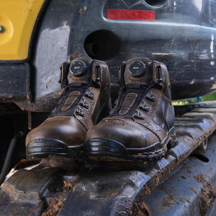 Danner（ダナー） ワークブーツ Danner Caliper BOA Brown Aluminum