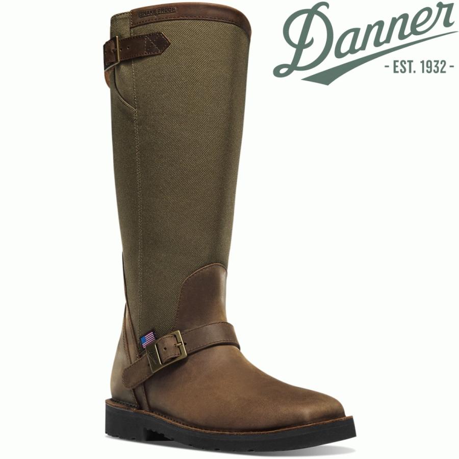 Danner DANNER ダナー 狩猟用ブーツ ハンティングブーツ San Angelo スネークブーツ 17 Brown Square ...