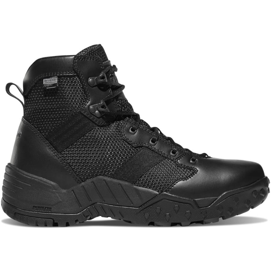 ダナー タクティカルブーツ DANNER 防水 ミリタリーブーツ Scorch Side-Zip Black - Danner Dry 6 54021の画像