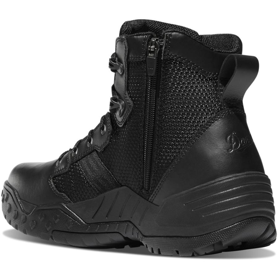 ダナー タクティカルブーツ DANNER 防水 ミリタリーブーツ Scorch Side-Zip Black - Danner Dry 6 54021の画像
