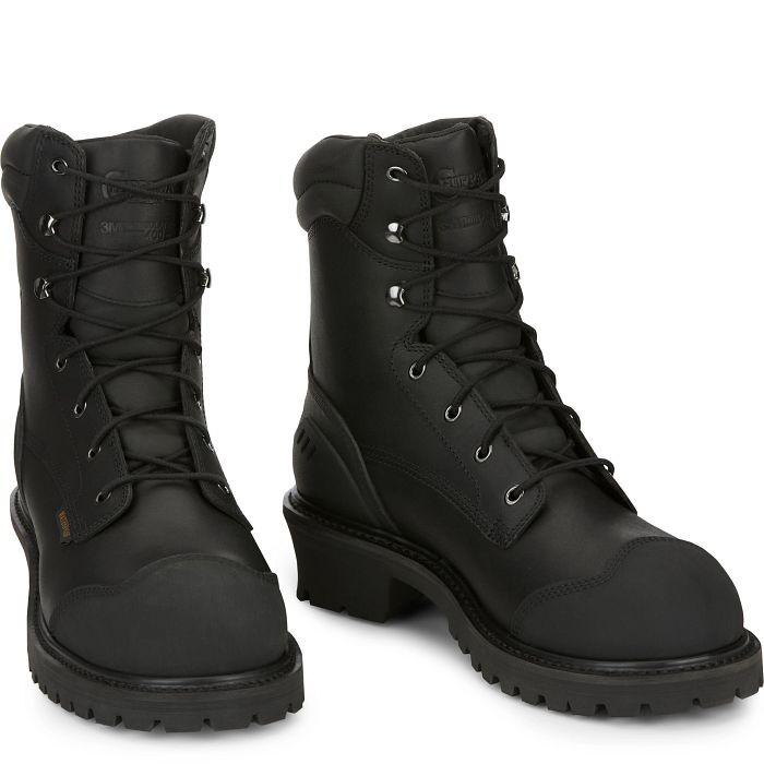 ワークブーツ メンズ 本革 チペワブーツ CHIPPEWA ワークブーツ ALDARION 8 WATERPROOF COMP TOE INSULATED LOGGER 55058 | CHIPPEWA | 01