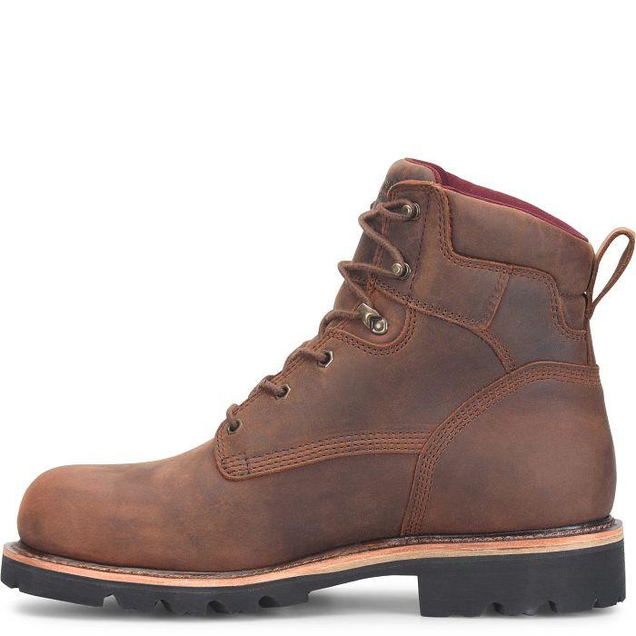 CHIPPEWA チペワ 59207 Super DNA 6インチ 防水 スチールトゥ ワークブーツ メンズ Walnut | CHIPPEWA | 07
