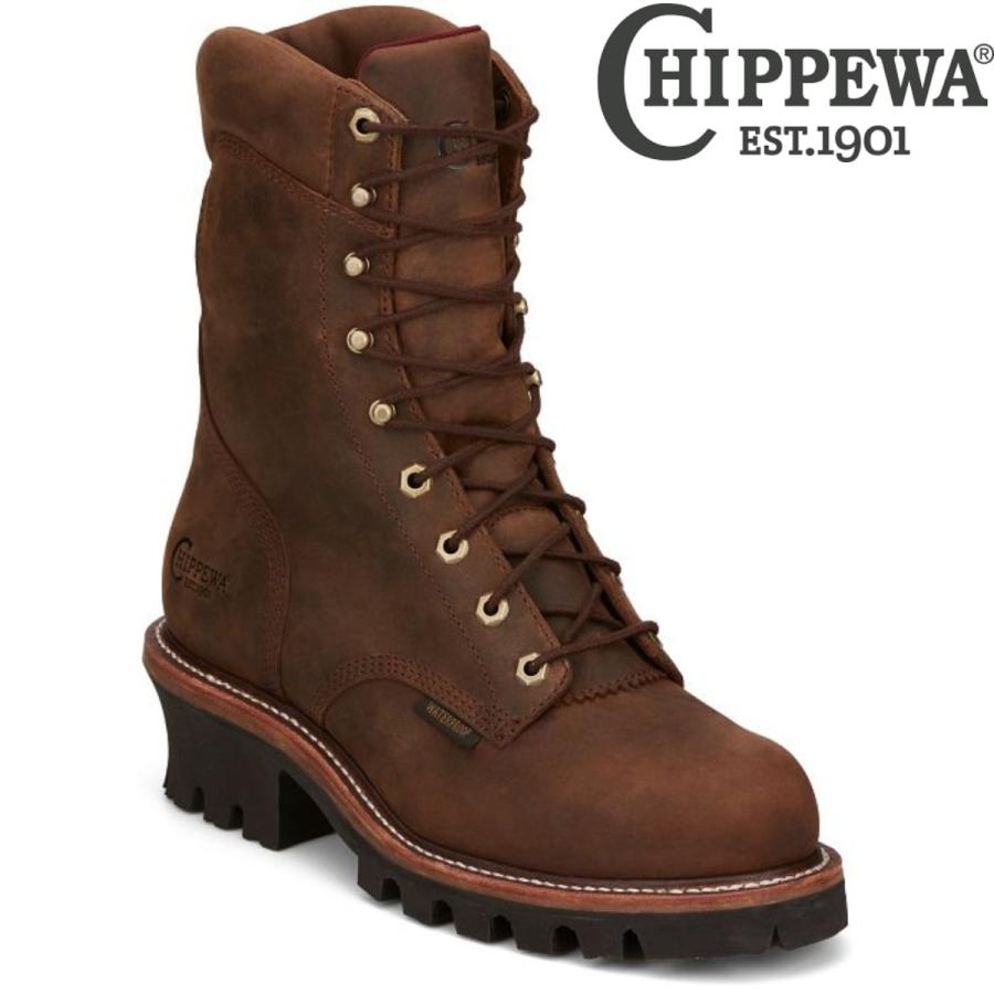 チペワブーツ ワークブーツ 本革 CHIPPEWA SUPER DNA 59407 | CHIPPEWA