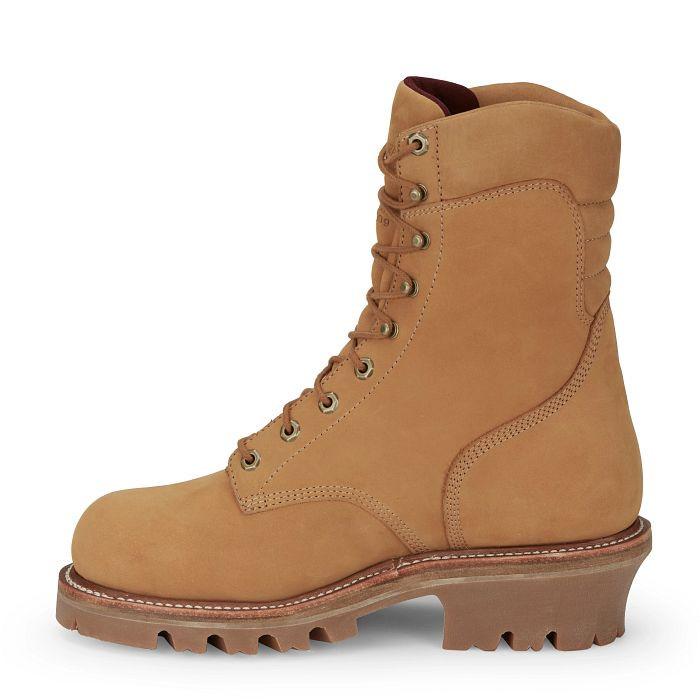 Chippewa チペワ SUPER DNA 9インチ 防水 防寒 スチールトゥ ワークブーツ メンズ 安全靴 本革 Vibramソール Wheat 59417 | CHIPPEWA | 07