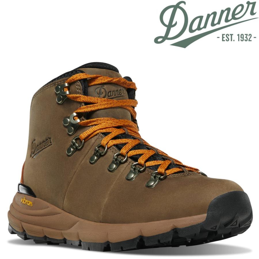 ダナー Danner ショートブーツ Mountain 600 マウンテンブーツ マウンテン 600 GTX- Grizzly Brown/Rhodo Red | ダナーブーツ
