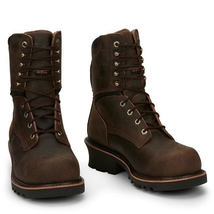 ワークブーツ 防水 安全靴 おしゃれ CHIPPEWA チペワ ワークブーツ BOLVILLE 73233 | CHIPPEWA | 08