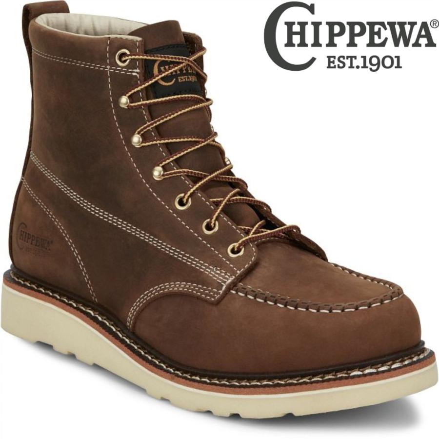 チペワブーツ ワークブーツ  EDGE WALKER 6 LACE UP WEDGE ED5322 | CHIPPEWA