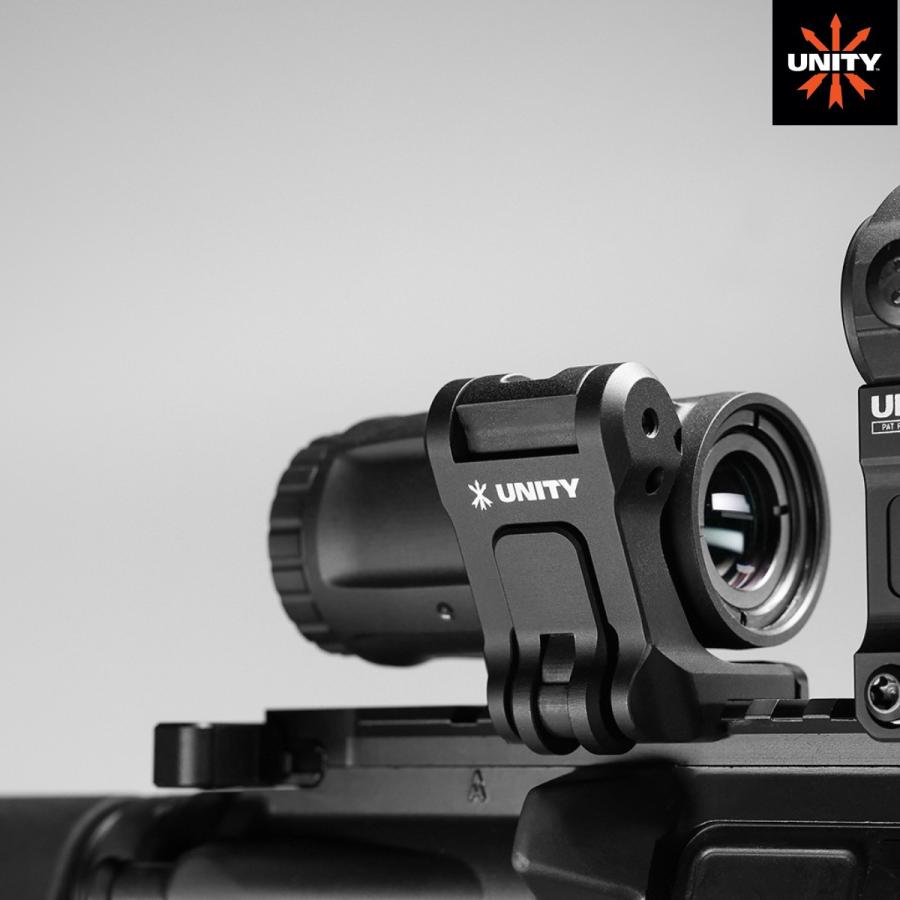 UNITY Tactical FAST FTC 4X マグニファイア FST-M4B 4倍 Unity Tactical 拡大鏡 ドットサイト用 FST-M4Bの画像