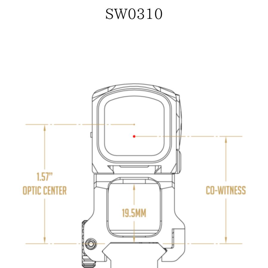 スカラーワークス LEAP03 Aimpoint ACRO マウント |  | 03