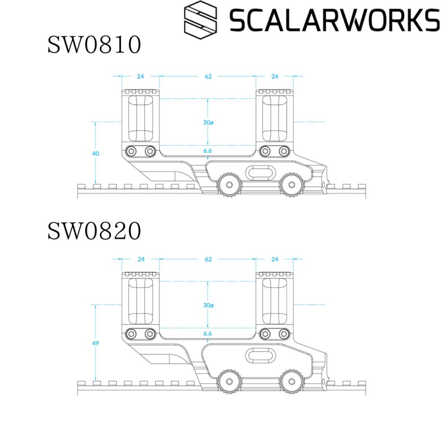 スカラーワークス LEAP08 マウント |  | 03