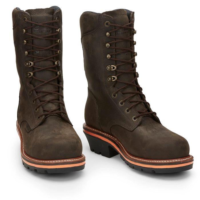 chippewa ワークブーツ 茶色 サイズ10 55068-chippewa__64028.