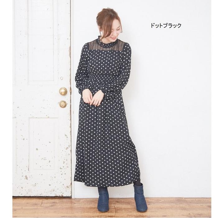 ワンピース レディース ロングワンピース 長袖 ロング 花柄 ワンピース レディース ロングワンピース 長袖 ロング 花柄