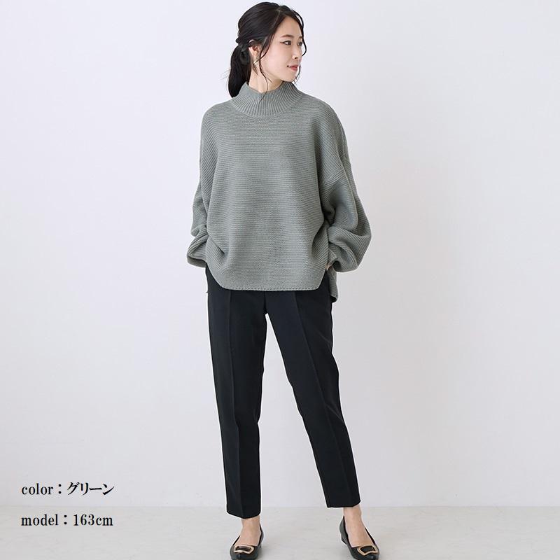 epa グレー ハイネック ボリューム袖 M epa グレー ハイネック ボリューム袖 M epa グレー ハイネック