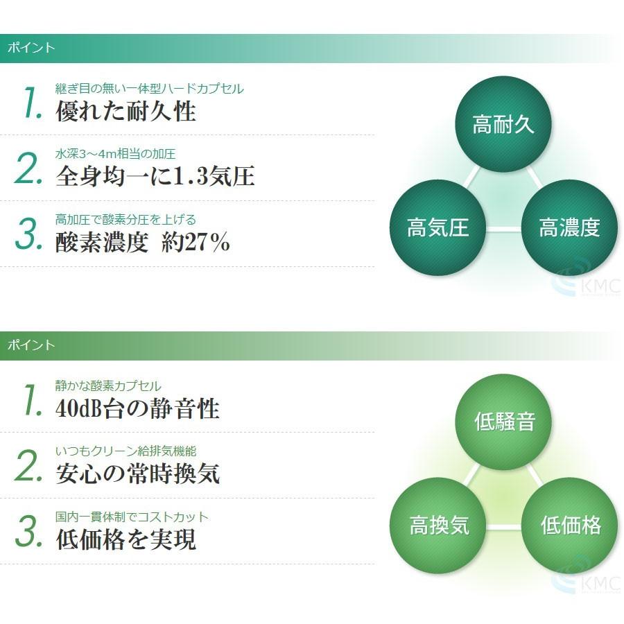 家庭用〜業務対応 酸素カプセル OXYRIUM オキシリウム 日本製 ALL