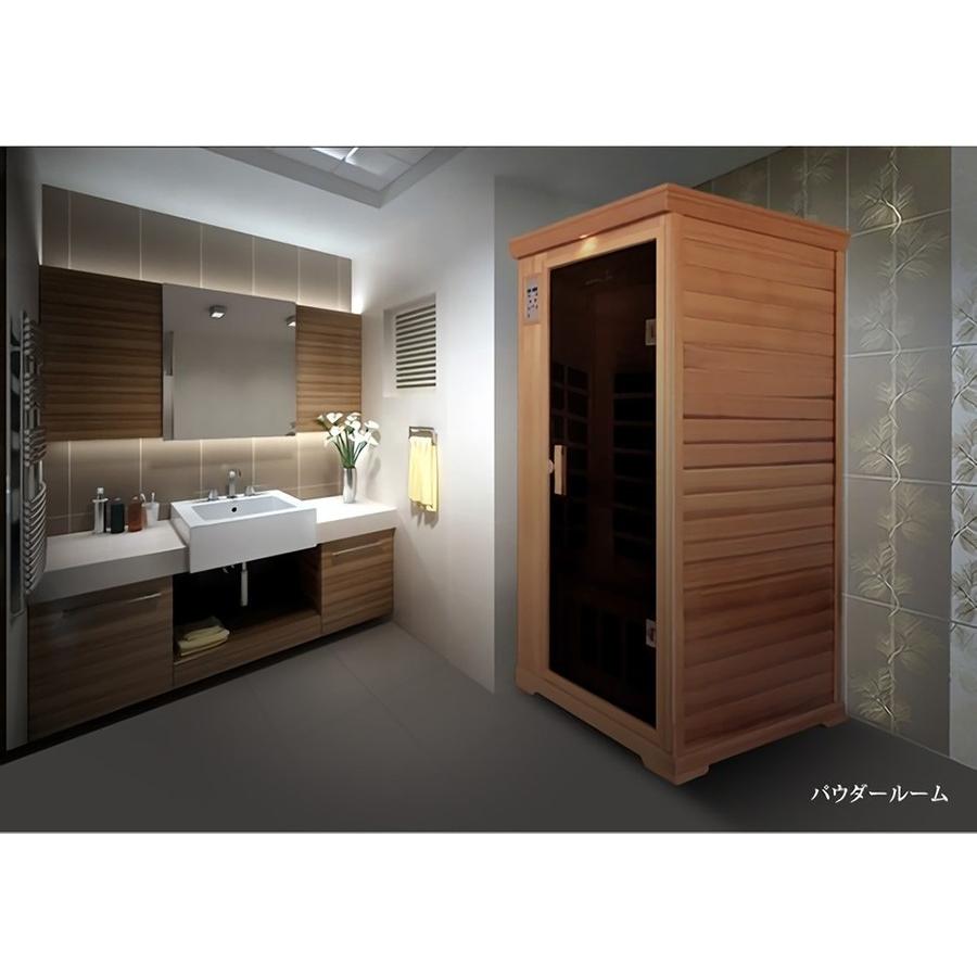 家庭用サウナの定番モデルゆったり1人用 NATURAL SPA遠赤外線リラクゼーションサウナ 人気スポー新作