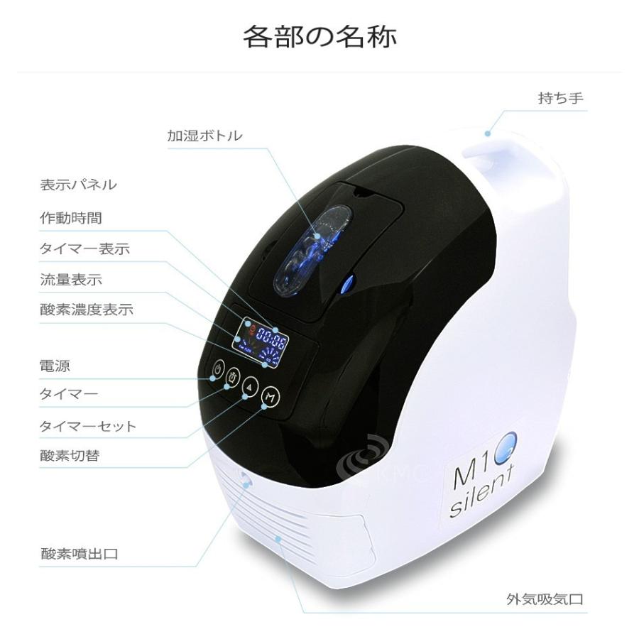 酸素発生器/酸素濃縮器 M1O2-Silent エムワンオーツーサイレント