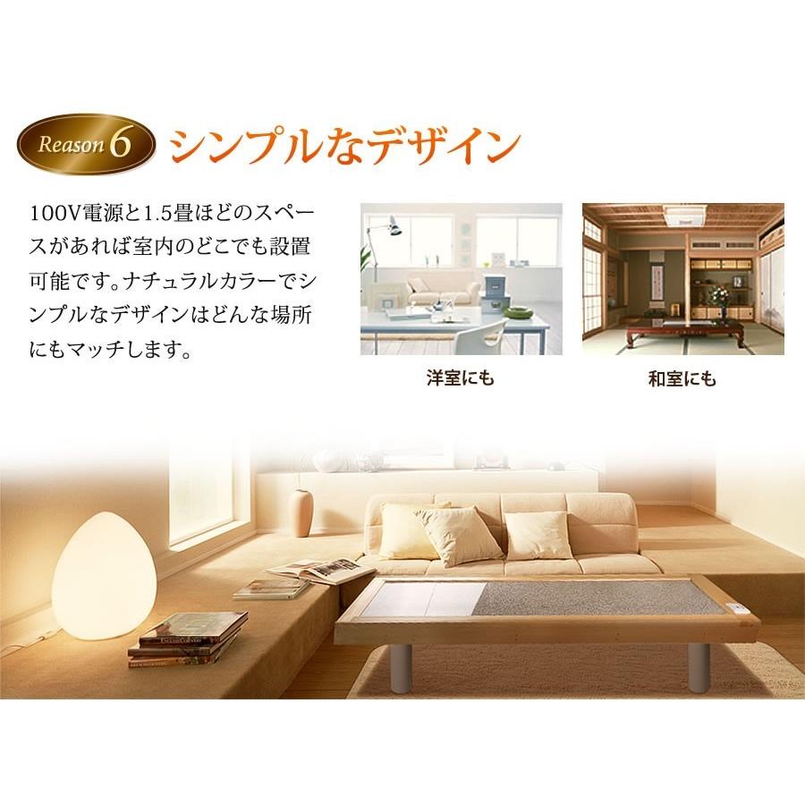 NATURAL SPA 遠赤外線 岩盤浴ベッド100V ご家庭〜業務用対応 NATURAL SPA 遠赤外線 岩盤浴ベッド100V ご家庭〜業務用対応