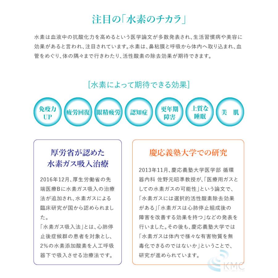 小型純水素ガス吸入器 Halivio アリビオ【水素吸入】【純水素】【新