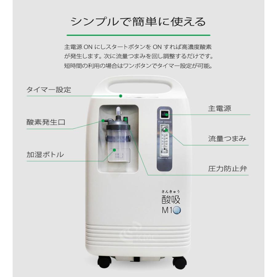 酸素発生器 酸吸（さんきゅう） 新型コロナ支援品TYPE-B【日本製