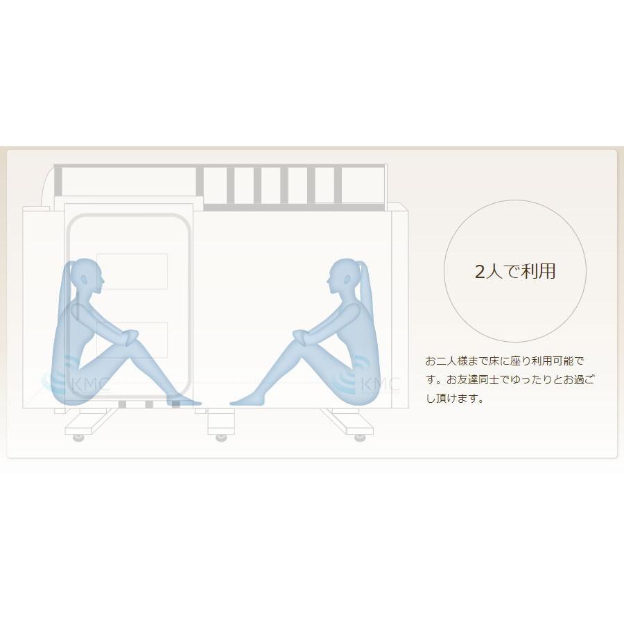 ルーム型 酸素カプセル OXYROOM（オキシルーム）1‐2人用ハード・業務ユース対応モデル 酸素ルームの画像