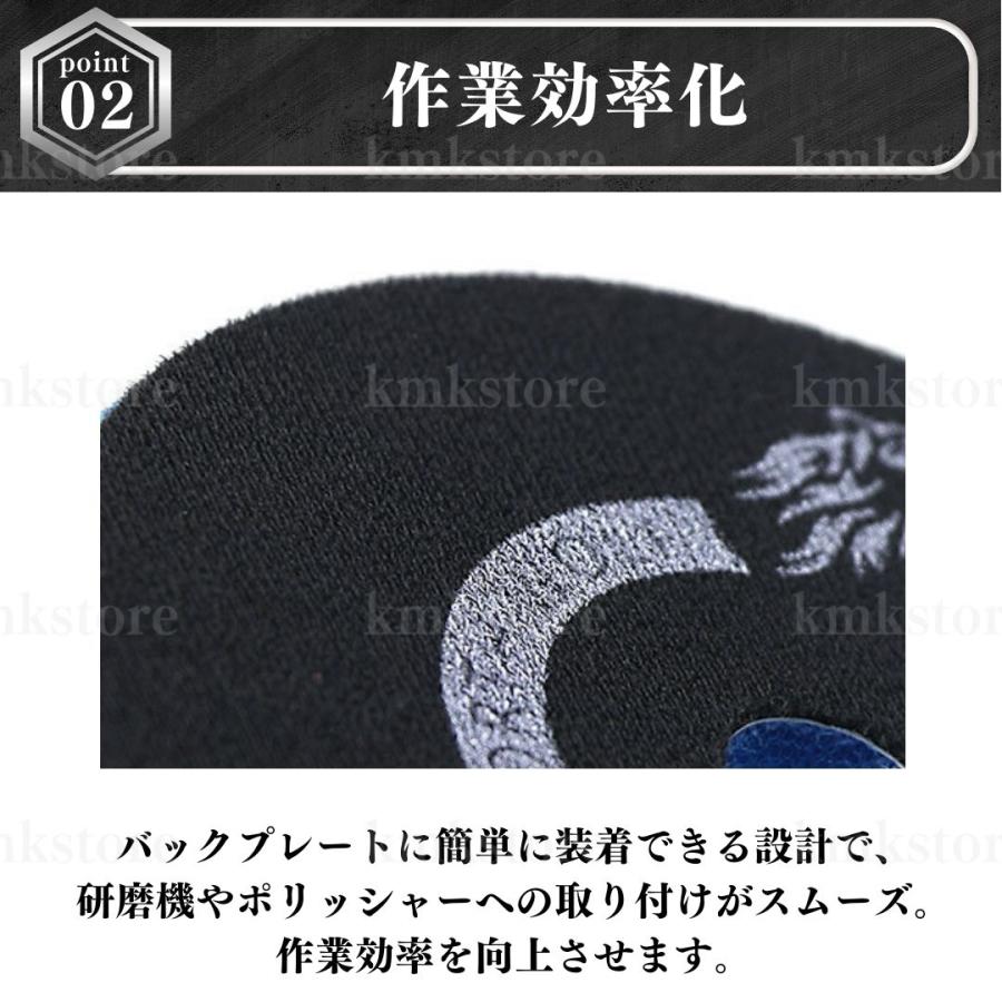 バフ ウレタン 仕上げ 研磨 125mm 外径150mm 初期研磨 中間研磨