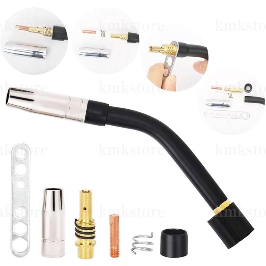 半自動溶接機 消耗品 ノズル チップ トーチ 絶縁筒 ホルダー レンチ 20